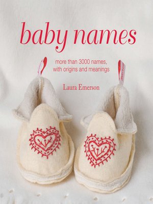 cover image of Baby Names